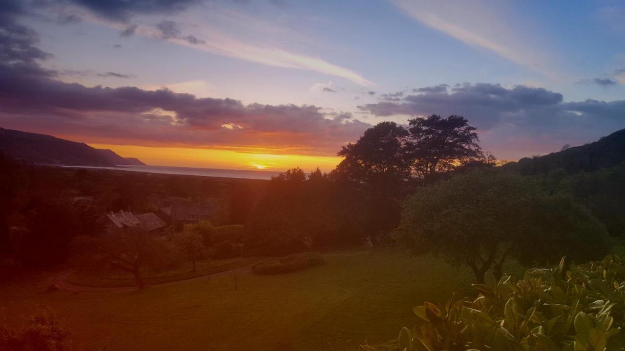 Luxury Bed And Breakfast At Bossington Hall In Exmoor, Somerset Porlock Exterior foto