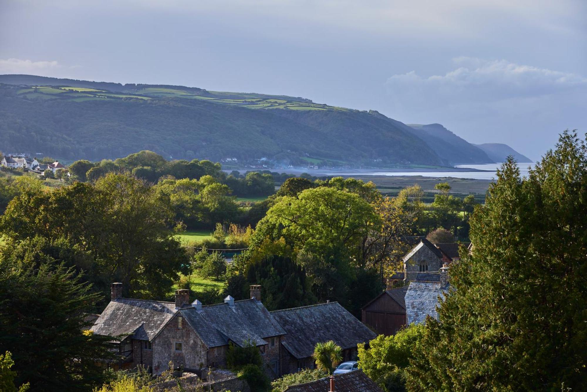 Luxury Bed And Breakfast At Bossington Hall In Exmoor, Somerset Porlock Exterior foto